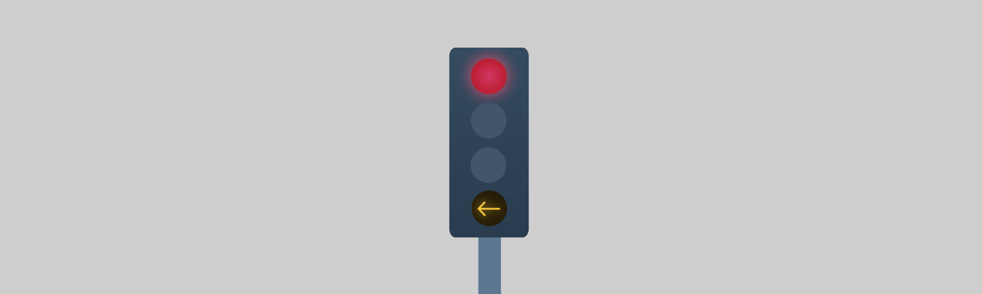 Driving Test Canada - Car Traffic lights & pavement markings - What does this signal indicate?